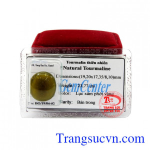 Sản phẩm phù hợp làm mặt dây chuyền, mặt nhẫn, mang lại sự sang trọng trong phong cách thời trang và có nhiều ý nghĩa phong thủy,Viên Tourmaline thiên nhiên ép vỉ