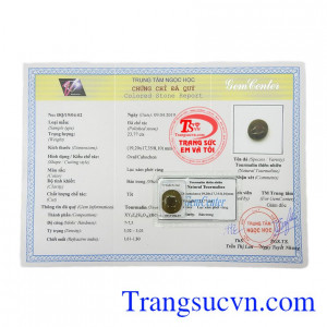 Viên Tourmaline thiên nhiên ép vỉ