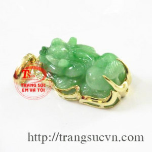 tỳ hưu thu tích tiền tài,may mắn,mặt tỳ hưu đen dành cho nam,vàng đảm chất lượng