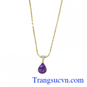 Mặt Dây Thạch Anh Tím Đẹp là sản phẩm được thiết kế đẹp, sang trọng