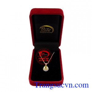 Bộ trang sức Beryl vàng 14k