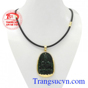 Bộ trang sức phật jadeite tuổi mùi-tuổi thân