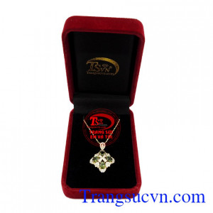 Bộ trang sức Sapphire vàng 14k