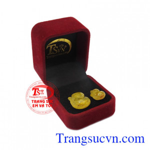 Hồ ly thạch anh tóc vàng thiên nhiên đẹp. Cặp hồ ly thạch anh tóc thiên nhiên