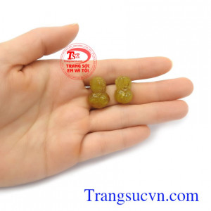 Cặp tỳ hưu thạch anh tóc an nhiên sang trọng, bền đẹp, màu sắc tươi sáng