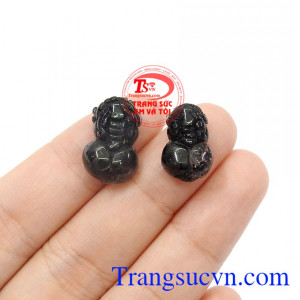 Cặp tỳ hưu thạch anh tóc đen hưng thịnh