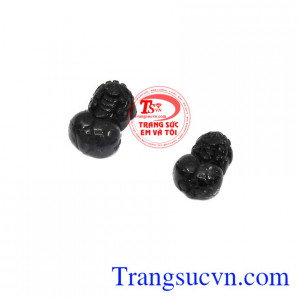 Sản phẩm thích hợp làm quà tặng cho người thân hoặc bạn bè,Cặp tỳ hưu thạch anh tóc đen hưng thịnh