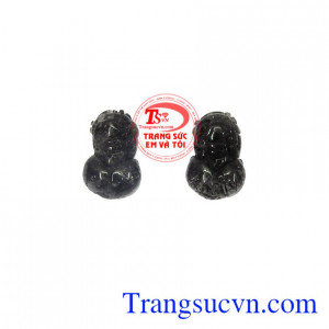 Cặp tỳ hưu thạch anh tóc đen phú quý là sản phẩm mang lại nhiều may mắn trong công việc,Cặp tỳ hưu thạch anh tóc đen phú quý