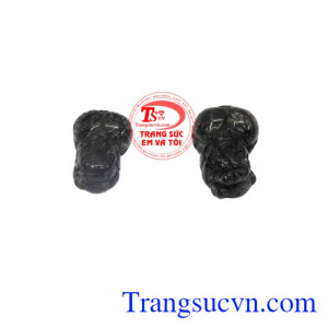 Sản phẩm thích hợp làm quà tặng cho người thân hoặc bạn bè,Cặp tỳ hưu thạch anh tóc đen thăng tiến