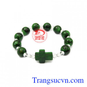 Chuỗi tay mân côi cẩm thạch là sản phẩm được chế tác chất lượng cao, đẹp mắt, tinh tế.