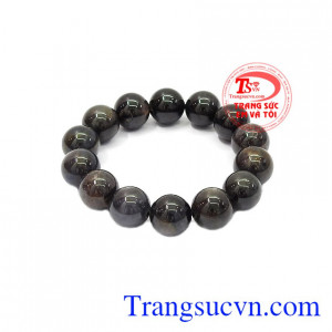 Sapphire thể mang lại cảm giác êm đềm và tập trung tâm trí, giảm sự mệ mỏi, căng thẳng, giúp tinh thần thoải mái và loại bỏ được những suy nghĩ tiêu cực cho người đeo,Chuỗi tay Sapphire 14 ly