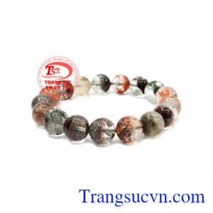 Chuỗi tay thạch anh tóc 12 ly đẹp tôn lên vẻ sang trọng, nữ tính cho người đeo.