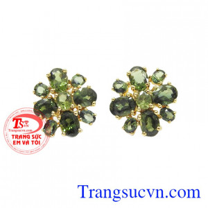 Hoa tai sapphir quý phái