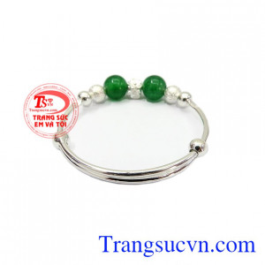 Lắc tay bạc cho trẻ em, giao hàng toàn quốc,Lắc tay bạc trẻ em đáng yêu