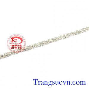 Lắc tay bạc trẻ em nhỏ xinh