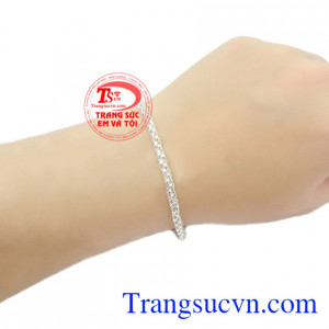 Lắc tay bạc trẻ em nhỏ xinh, giao hàng toàn quốc