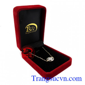 Lắc tay nữ hoa vàng 10k Korea