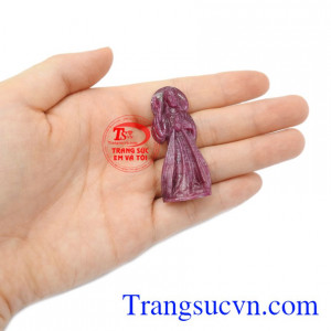 Mặt Chúa Jesus ruby thiên nhiên
