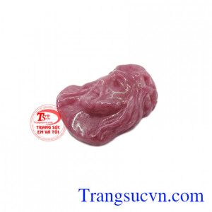 Mặt chúa ruby thiên nhiên có giấy kiểm định uy tín.
