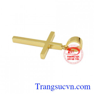 Mặt dây chuyền vàng dễ kết hợp cùng nhiều kiểu dây chuyền vàng