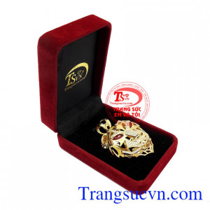 Mặt dây nam hổ cá tính