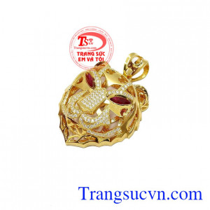 Sản phẩm thích hợp làm quà tặng cho người thân hoặc bạn bè,Mặt dây nam hổ cá tính