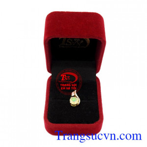 Sản phẩm thích hợp làm quà tặng cho người thân và bạn bè,Mặt dây Opal vàng 14k