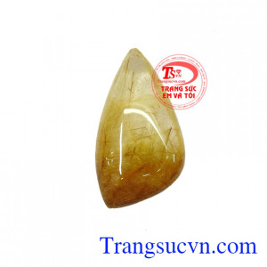 Mặt Dây Thạch Anh Hưng Thịnh có giấy kiểm định đá tự nhiên, sản phẩm có thể bọc vàng làm trang sức