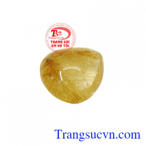 Thạch anh tóc vàng lưu giữ nguồn năng lượng tích cực của vũ trụ, trời đất, mang đến rất nhiều công dụng và ý nghĩa về mặt sức khỏe, phong thủy
