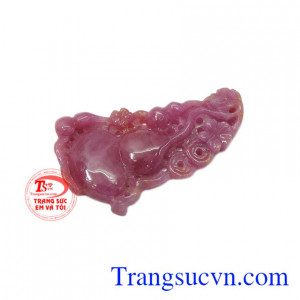 Trang sức Em và Tôi nhận đặt hàng theo yêu cầu của khách hàng. Mặt hồ lô ruby chất lượng