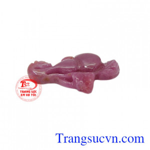 Mặt hồ lô ruby thiên nhiên chất lượng.