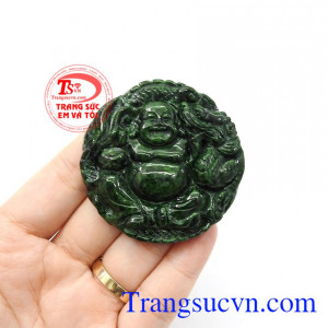 Mặt Jadeite di lặc bình an