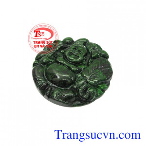 Phật Di lặc kết hợp với quạt mang ý nghĩa