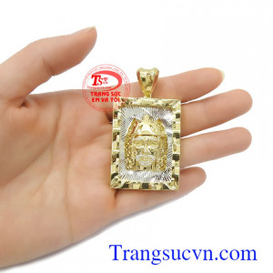 Mặt nam vàng 10k đẳng cấp uy tín, chất lượng, chế tác theo yêu cầu