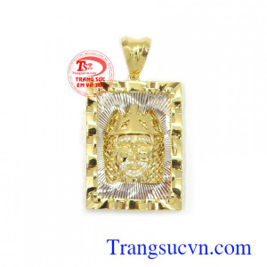 Mặt nam vàng 10k đẳng cấp chế tác đường nét tinh xảo, sắc nét, chất lượng cao cấp
