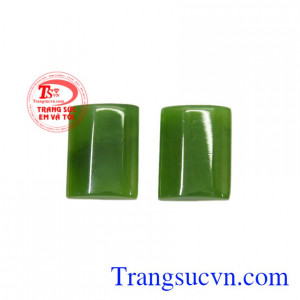 Mặt Nephrite tài lộc đẹp
