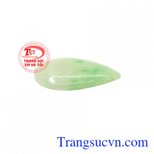 Mặt ngọc cẩm thạch bình an đẹp tinh tế.