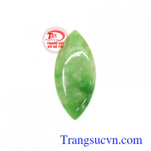 Mặt ngọc phỉ thúy đại cát màu sắc tươi sáng, chất lượng ngọc đẹp