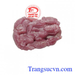 Mặt Ngọc Quan Âm Ruby