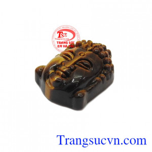 Các chi tiết chạm khắc tinh tế và hợp phong thủy. Mặt phật A di đà mắt hổ