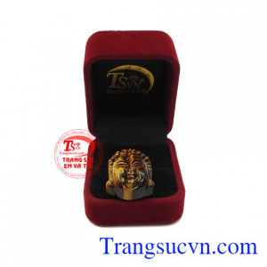 Mặt đá thiên nhiên hợp phong thủy. Mặt phật A di đà mắt hổ. Mặt phật A di đà mắt hổ