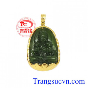 Mặt phật nepherite tuổi mùi-tuổi thân