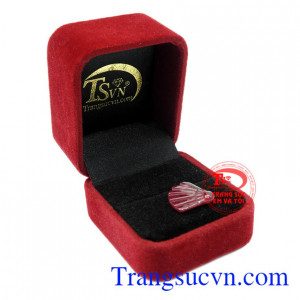 Mặt Ruby hình quạt đẹp