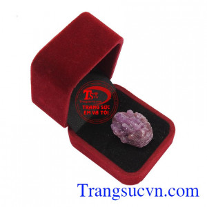 Mặt Ruby Quan Âm Bình An