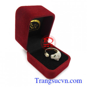 Nhẫn nam Korea nhập khẩu mạnh mẽ là món quà tặng ý nghĩa cho người yêu thương