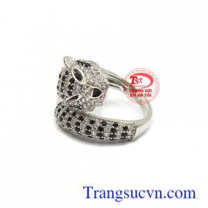 Nhẫn nam vàng trắng Korea mạnh mẽ giao hàng nhanh trên toàn quốc, thanh toán an toàn
