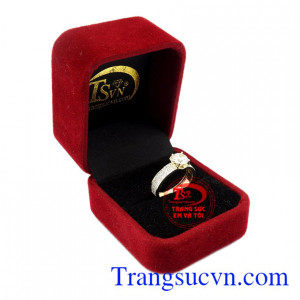 Nhẫn nữ vàng 10k duyên dáng