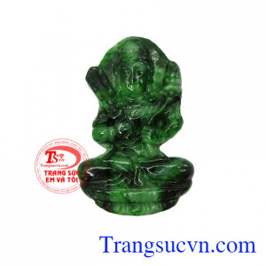 Phật bản mệnh Tuổi Sửu - Tuổi Dần là sản phẩm ngọc cẩm thạch thiên nhiên, có giấy kiểm định đá tự nhiên