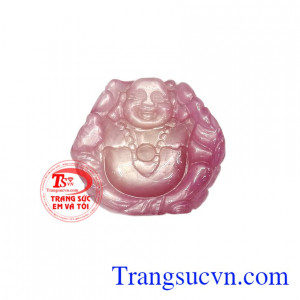 Phật Di Lặc Ruby Vui Vẻ được chế tác 3D theo công nghệ mới đầy sắc nét và tinh xảo