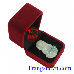Phật ngọc jadeite Bình An
